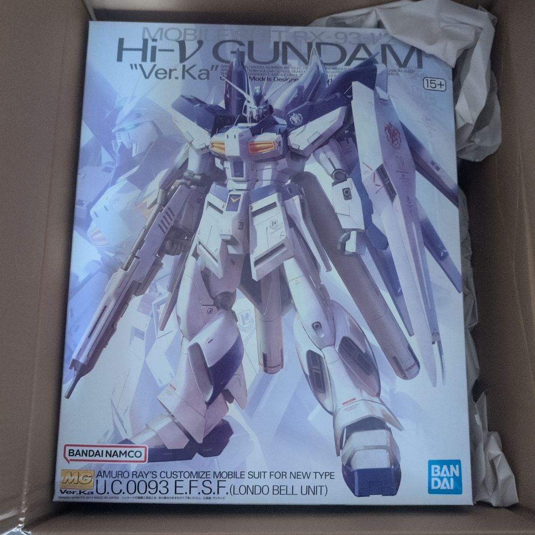 MG 1/100 Hi-νガンダム Ver.Ka　ハイニューガンダム