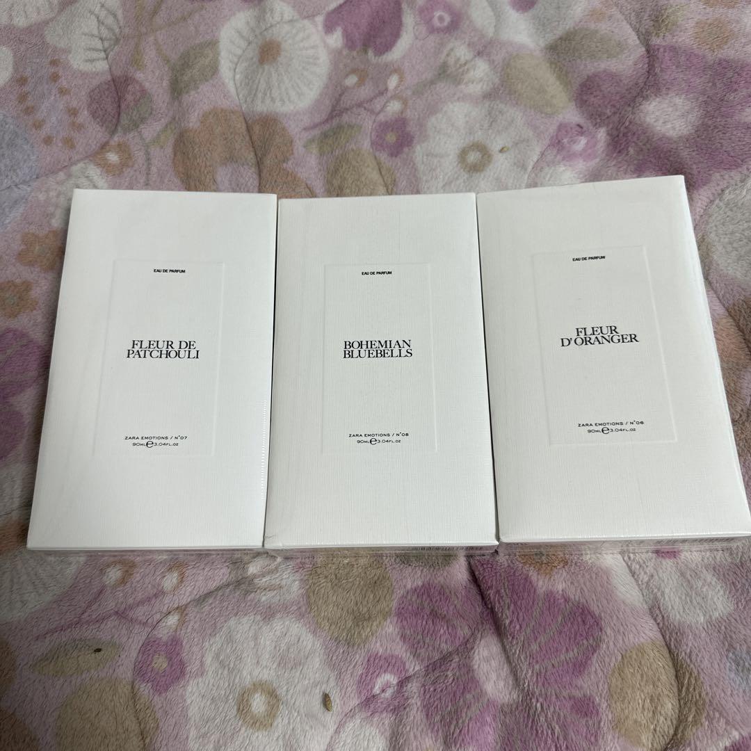 【お気に入り】 香水 ZARA 新品 ジョーマロンコラボ 3本セット パーツ