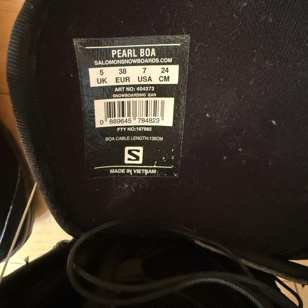Salomon スノーボードブーツ ブラック