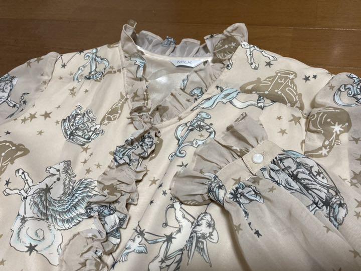 大人気特価 定価33 milkミルクヘブンリーシャドウドレス星座ワンピース日本製 XGYzw-m43232850219 800円 SALE格安