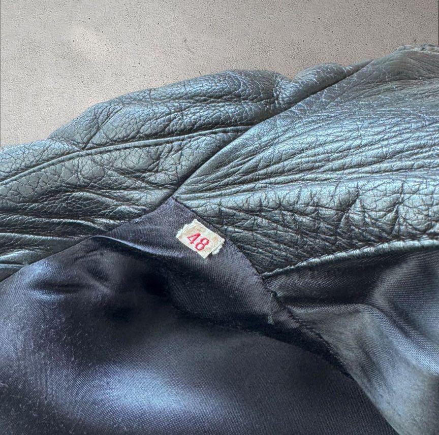 【LOEWE】\"vintage leather jacket\" 48