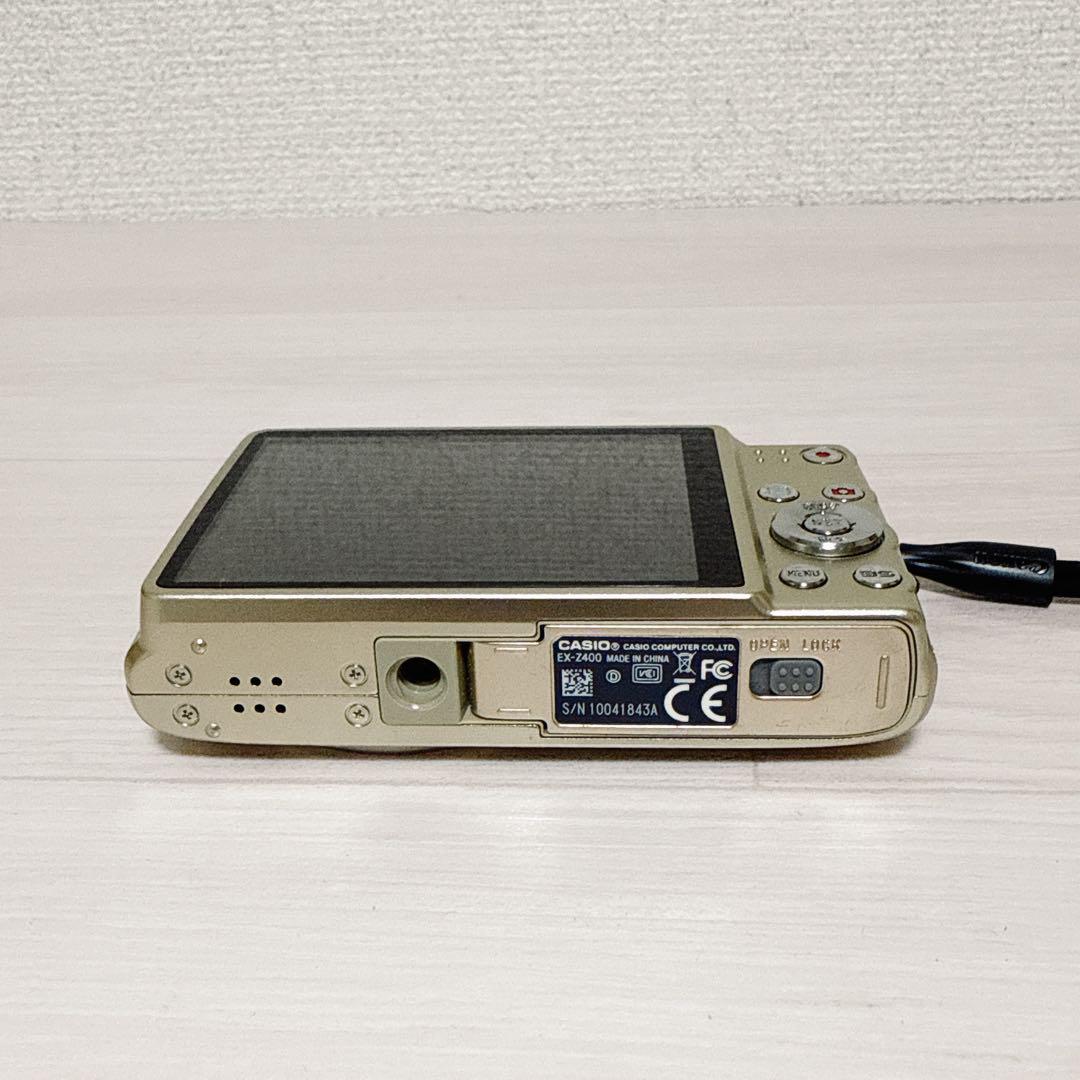 1759【訳あり美品】CASIO EXILIM EX-Z400 ゴールド - メルカリ