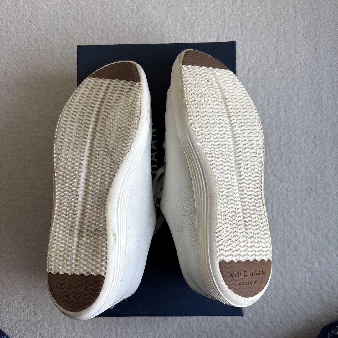 COLEHAAN グランドクロスコートスニーカー51/2 ホワイト COLEHAAN グランドクロスコートスニーカー51/2 ホワイト