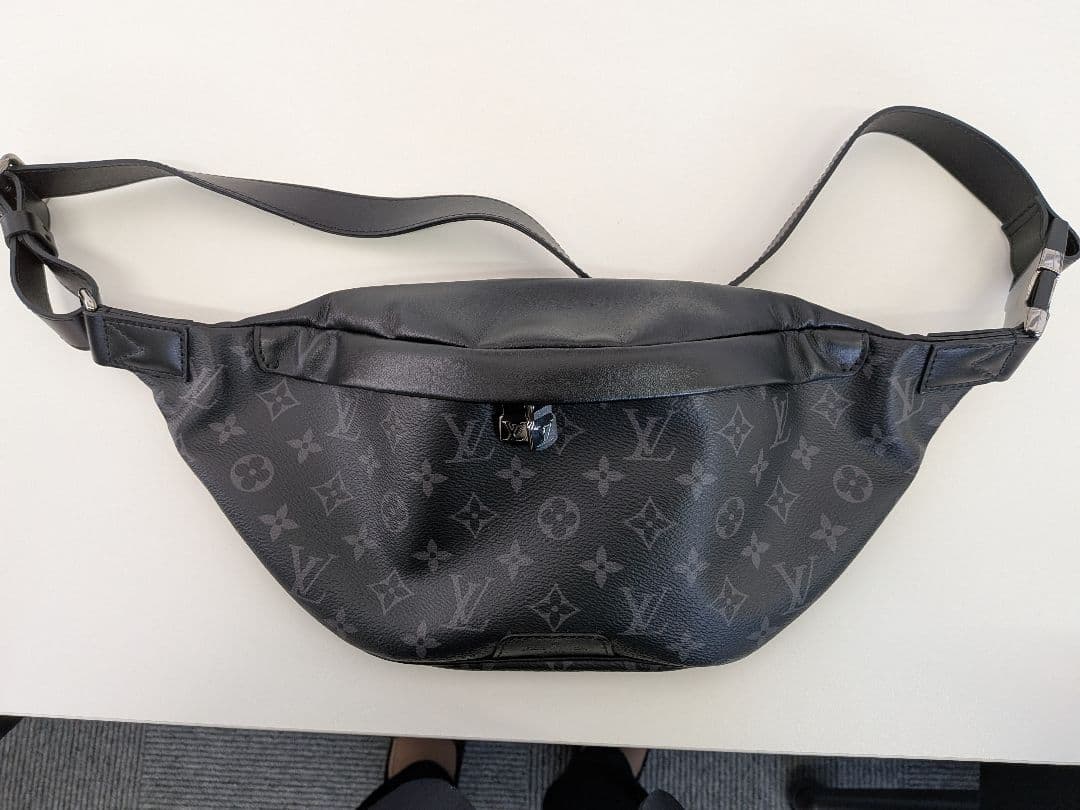 美品Louis Vuitton モノグラム.エクリプスディスカバリー.バムバッグ