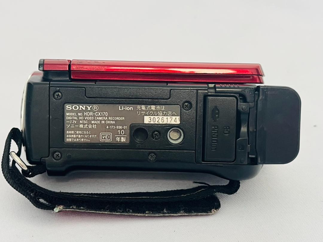 ◇SONY HDR-CX170 コンパクトビデオカメラ ハンディカム 動作