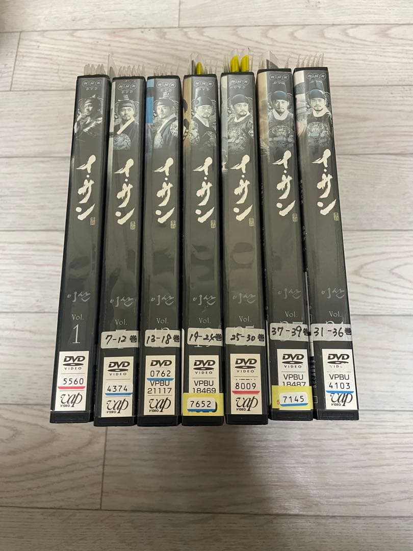 イ サン 全39巻 全巻 DVDやや傷や汚れあり