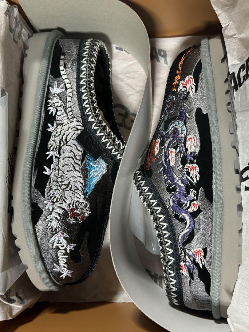 Palace UGG Tasman Slipper Burnt Camo 黒