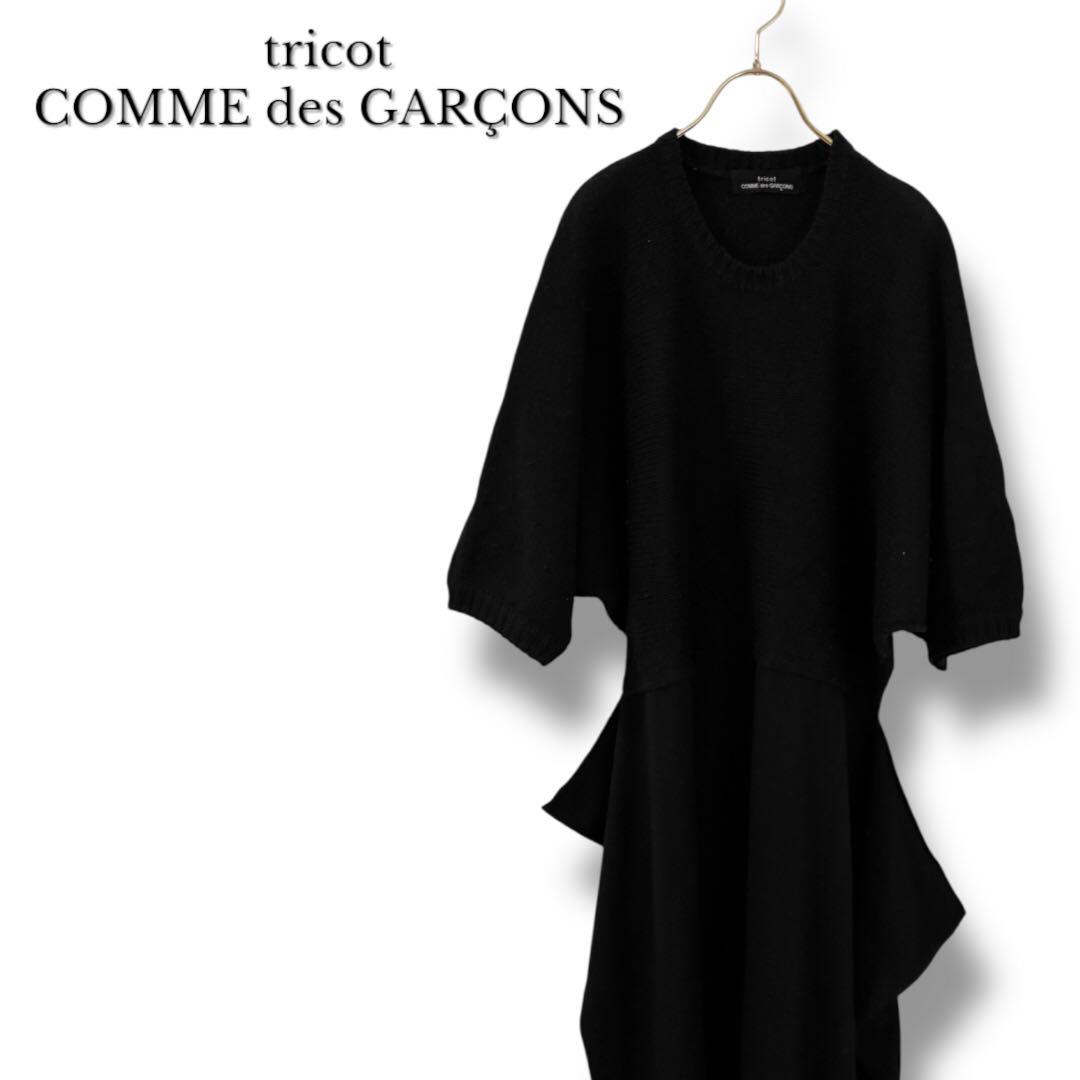 コムデギャルソンCOMME des GARCONS ブラック トリコット　毛