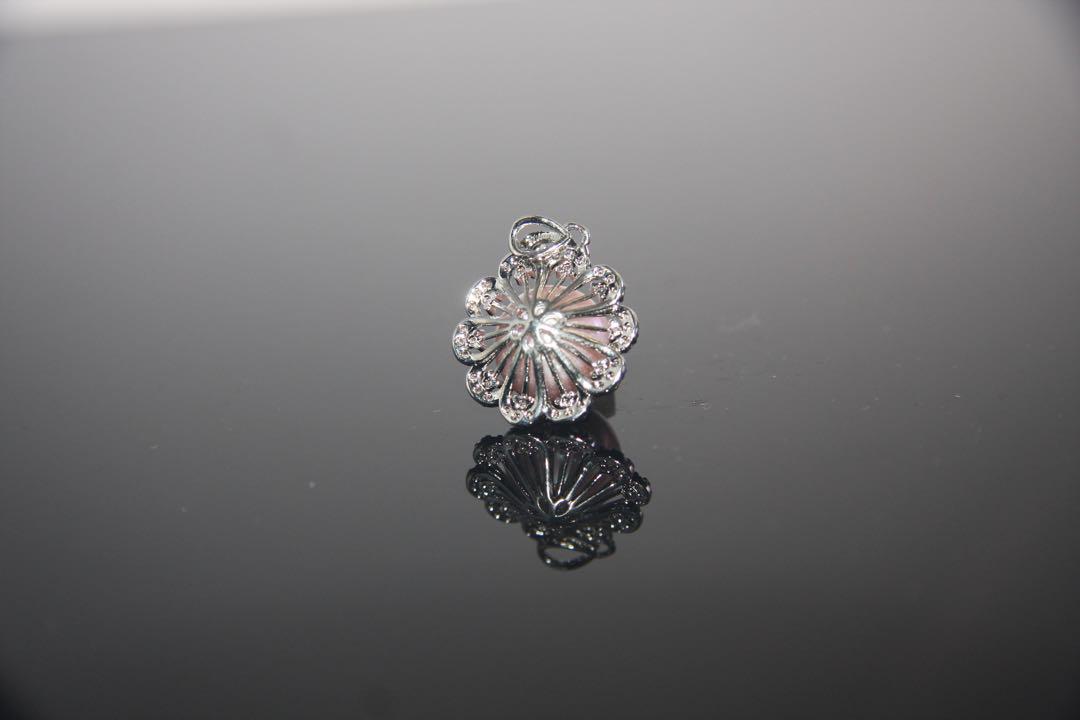 12-13mm 紫色パールペンダント