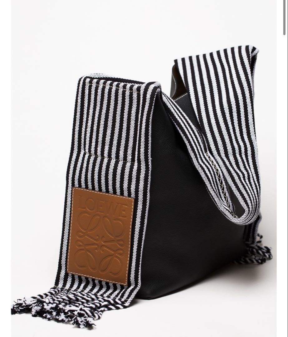 LOEWE スカーフバケットバッグ