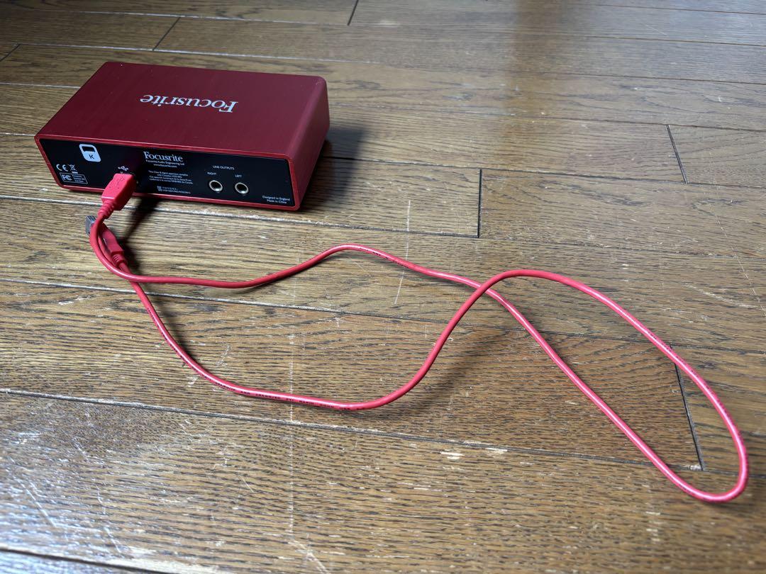 【美品】Focusrite Scarlett 2i2 オーディオインターフェース
