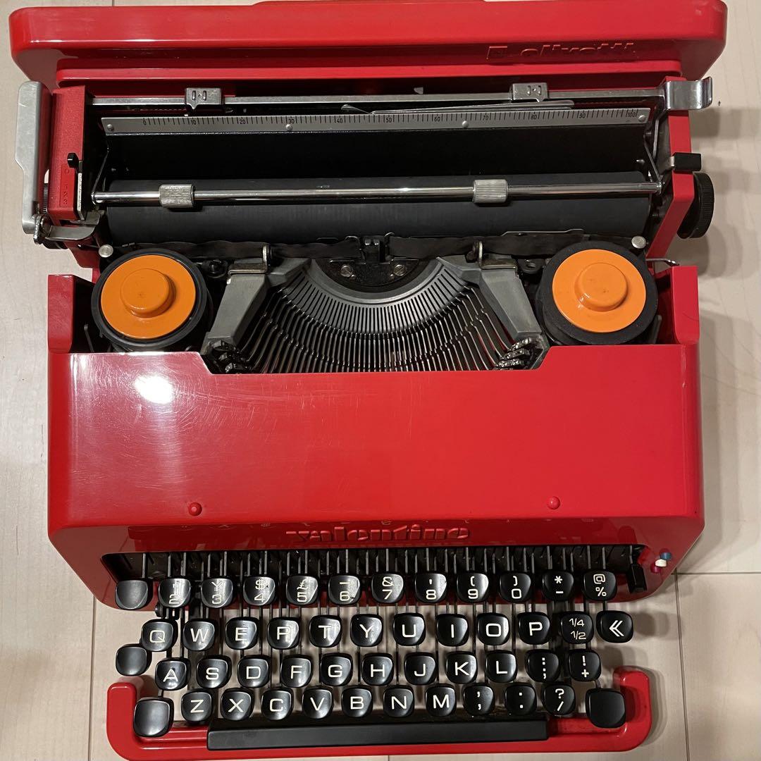 olivetti オリベッティ バレンタインタイプライター タイプライター