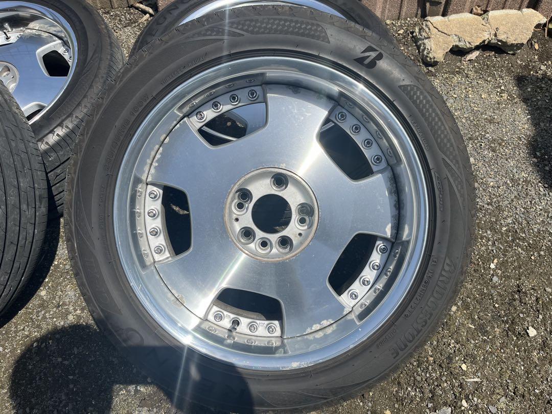 work ユーロライン１８インチ/BS レグノGR-XⅡ245/45R18