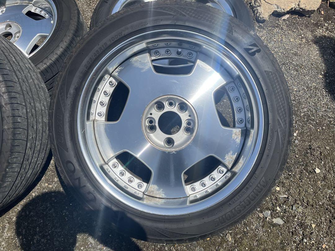 work ユーロライン１８インチ/BS レグノGR-XⅡ245/45R18