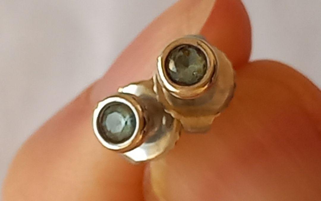ティファニー カラー バイザヤード アクアマリン ピアス アクセサリー