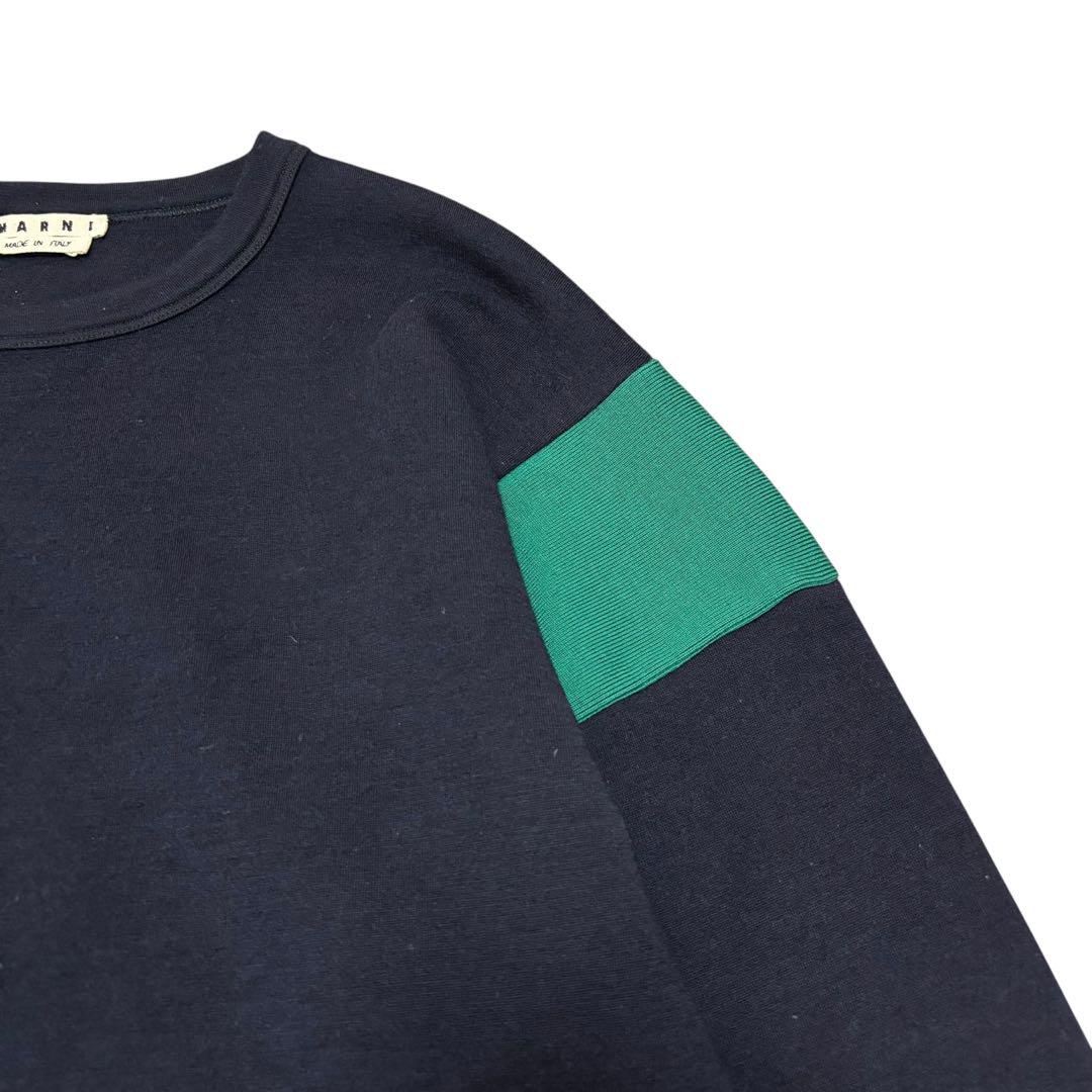 MARNI スウェット ニット切り替え 17AW マルニ トレーナー ウール