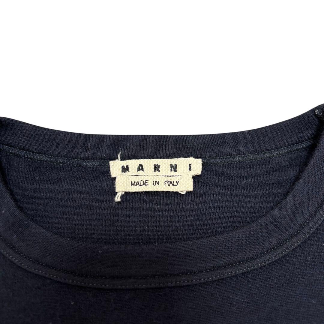MARNI スウェット ニット切り替え 17AW マルニ トレーナー ウール