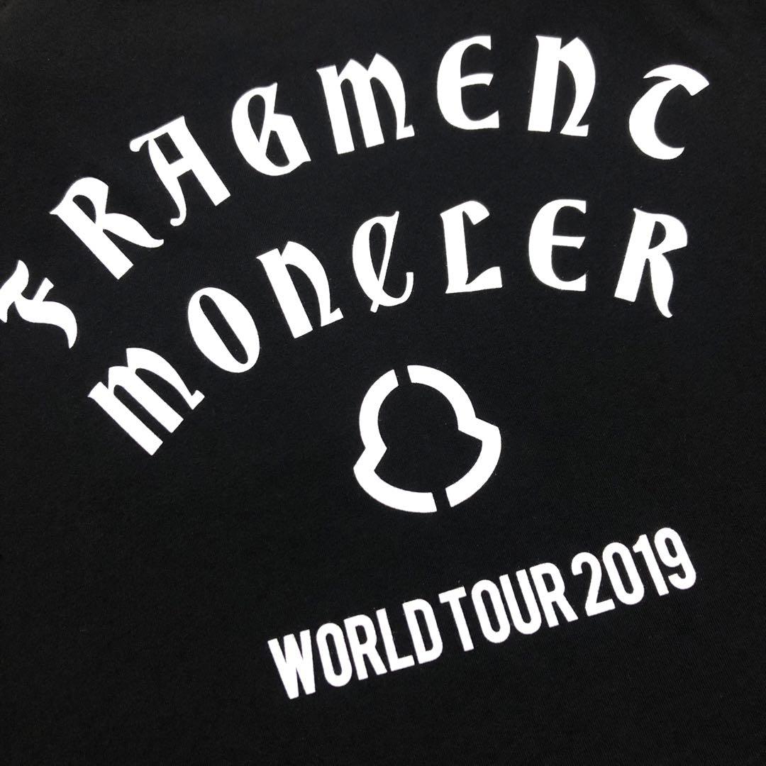 MONCLER モンクレール tシャツ バックロゴ ワッペン刺繍 ロゴ付き