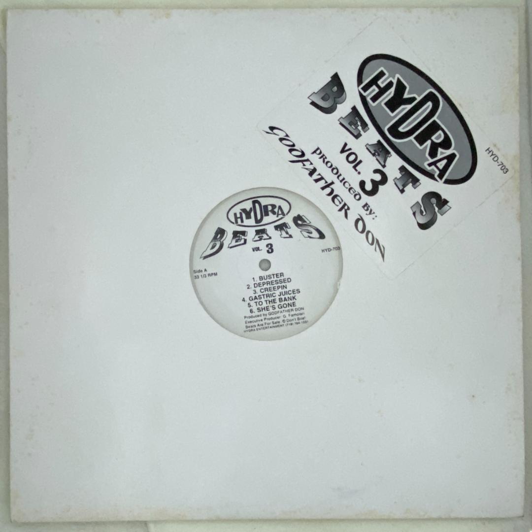 2LP）GodfatherDon –Hydra Beats Vol.3 ビート集