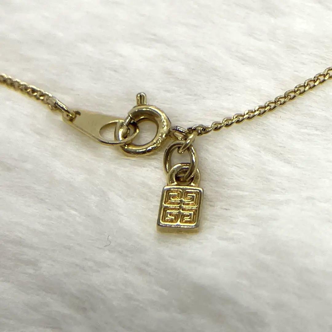 GIVENCHY ゴールドネックレス GIVENCHY/ジバンシィ ゴールドカラーネックレス 80年代 (USED