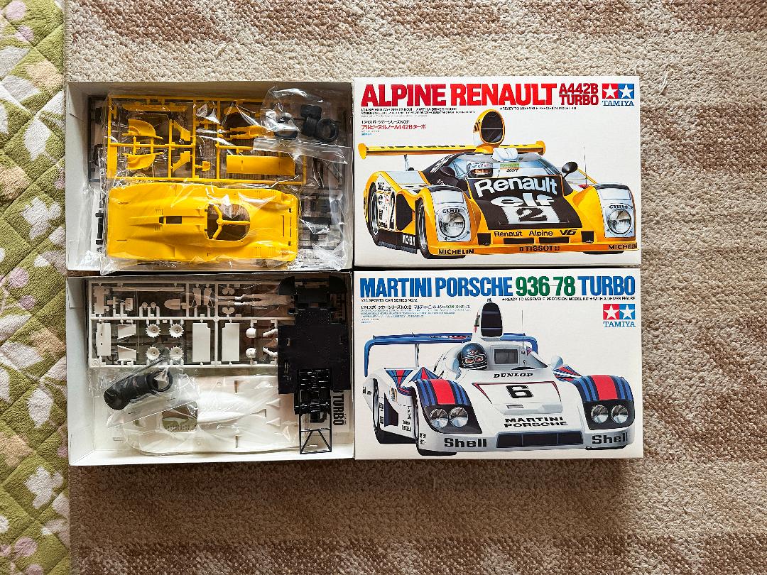 ■タミヤ 1/24 スポーツカーシリーズ 2台 936-78&A442Bターボ