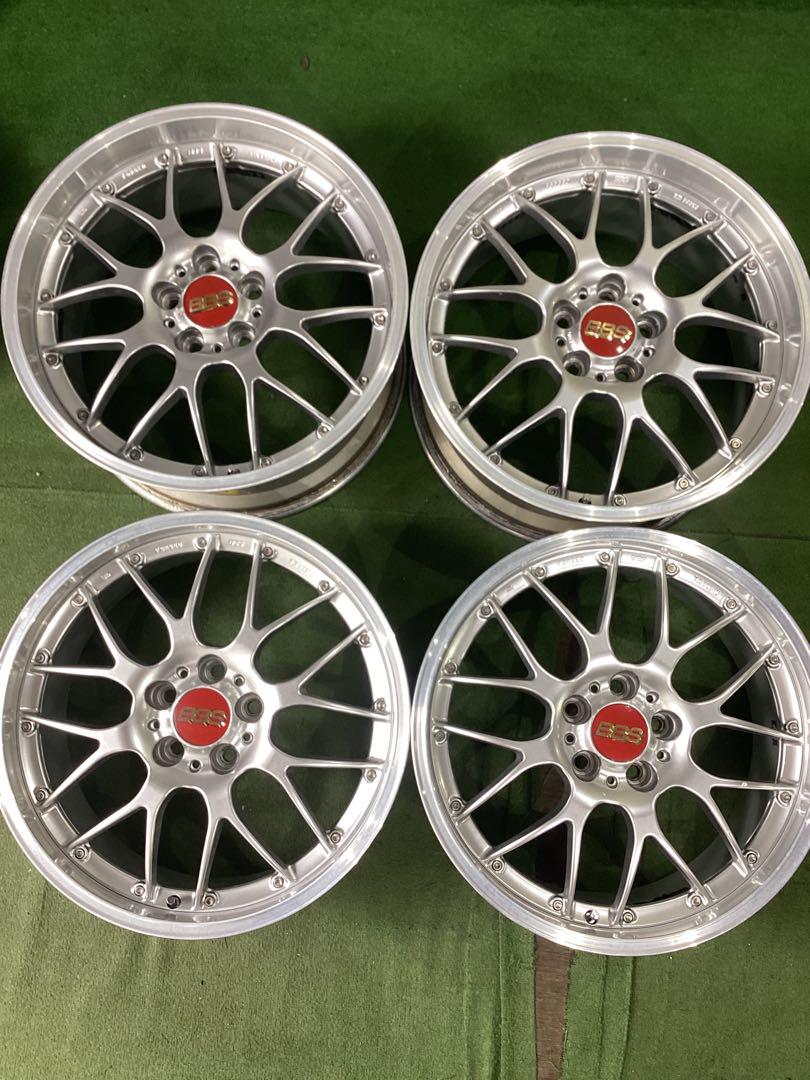 Y214[送料無料] BBS RS-GT サイズ　19X8.5,9.5J