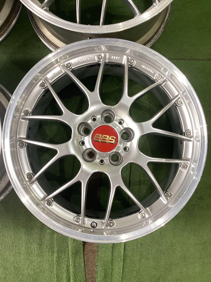 Y214[送料無料] BBS RS-GT サイズ　19X8.5,9.5J