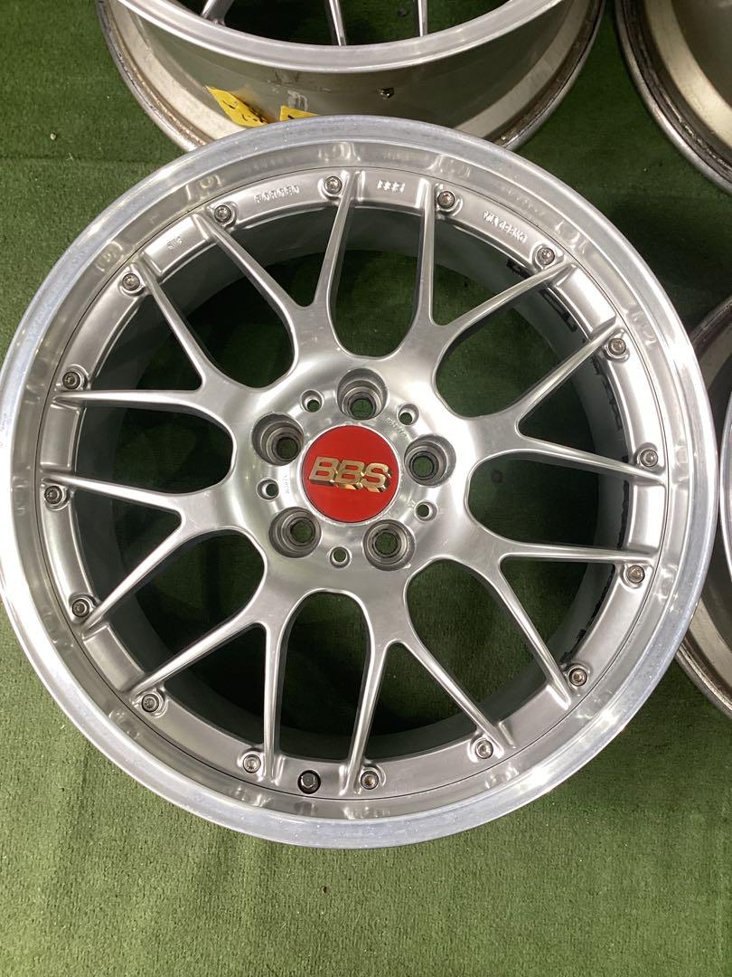 Y214[送料無料] BBS RS-GT サイズ　19X8.5,9.5J