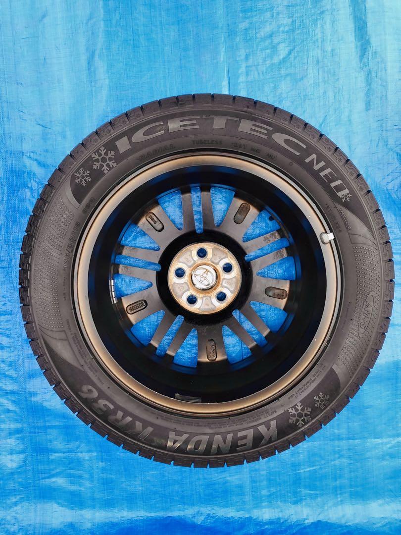 TOYOTAスタッドレスタイヤ ホイールセット195/60R16[年2022]