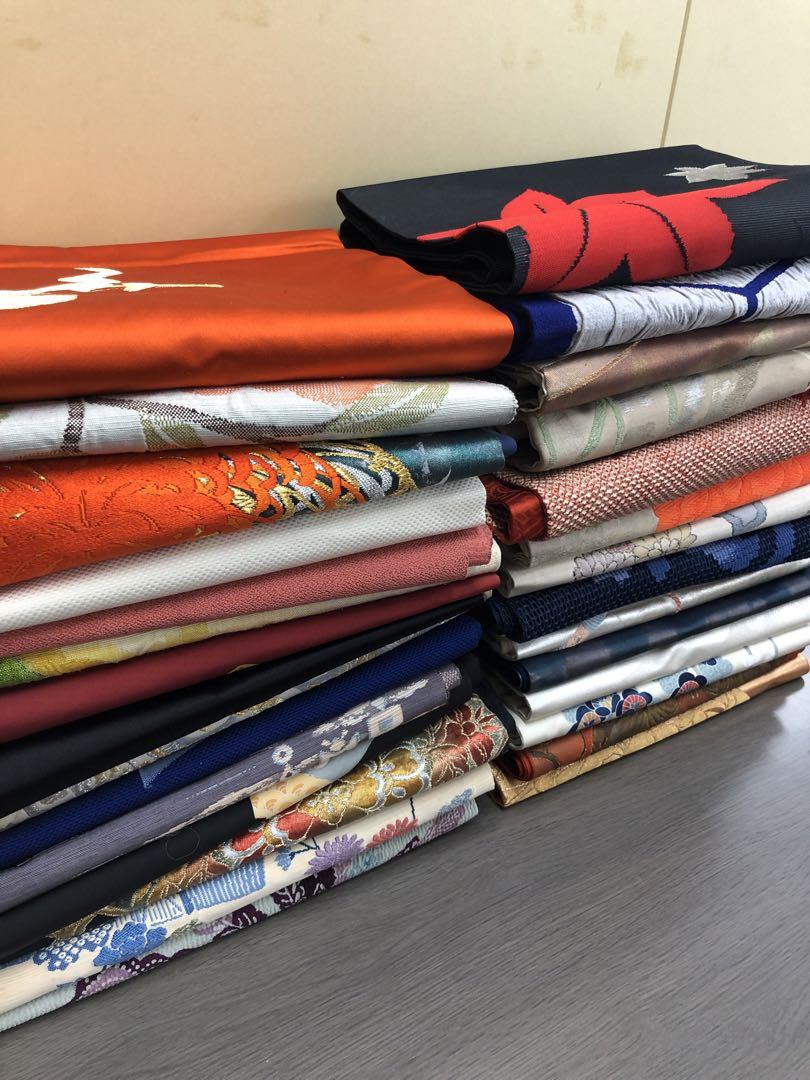 119 名古屋帯 30枚セット おまとめ売り リメイク ハンドメイド