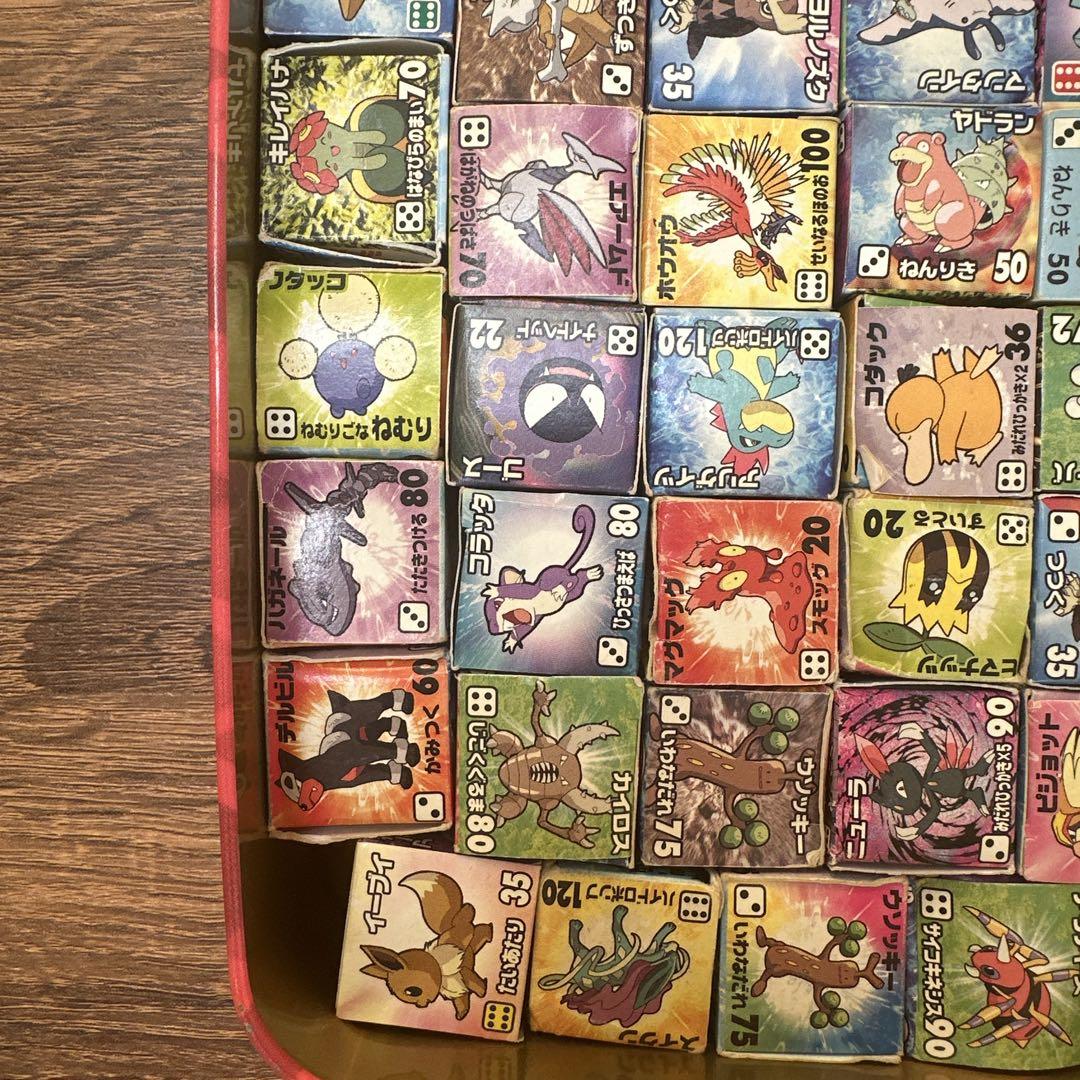 ポケモン　サイコロキャラメル98個　明治　Meiji