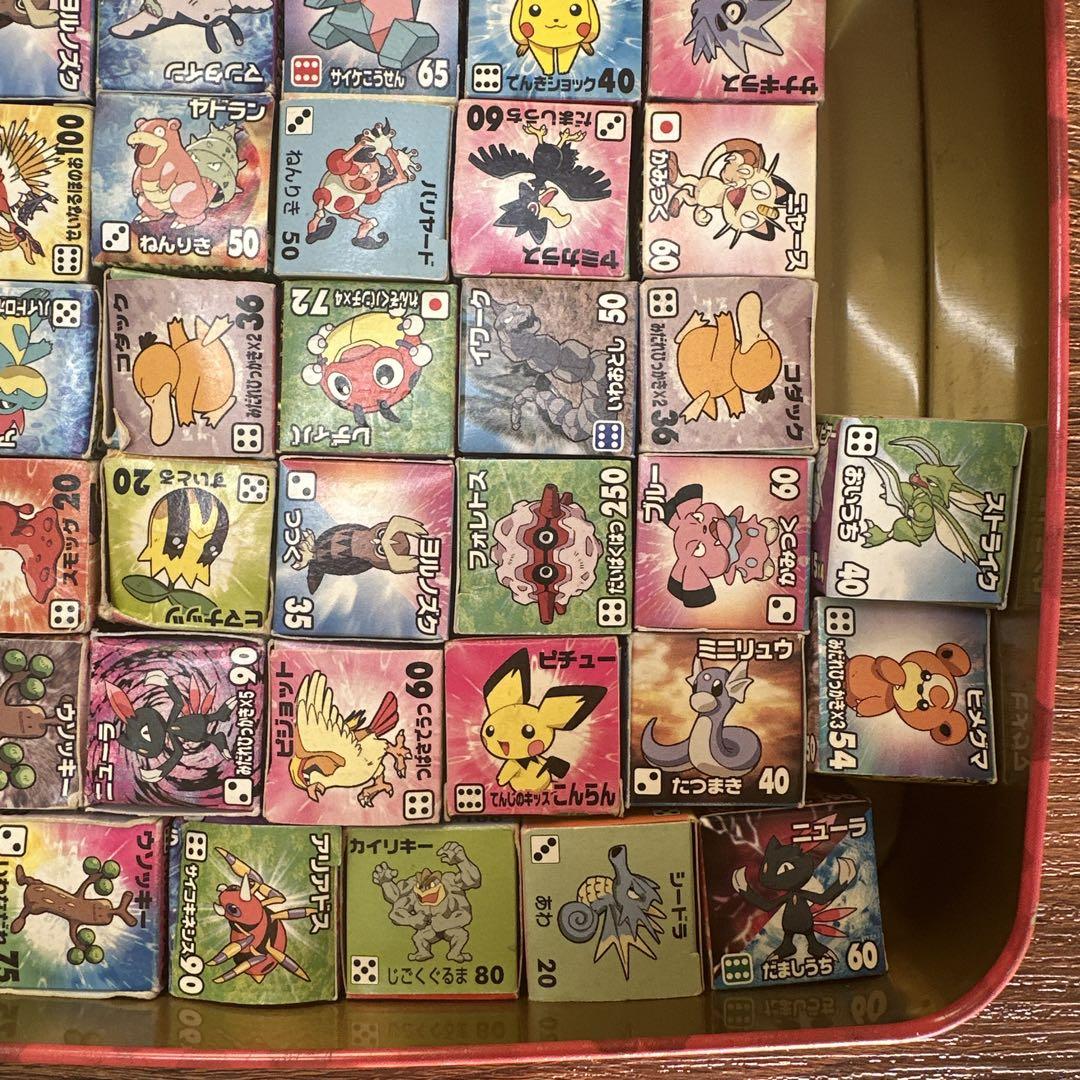 ポケモン　サイコロキャラメル98個　明治　Meiji