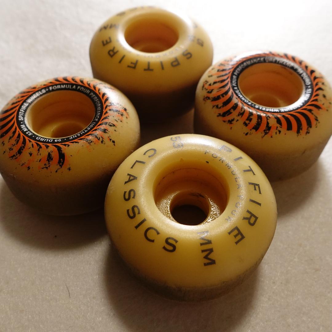 【美品】SPITFIRE スピットファイヤー ウィール F4 99D 53mm