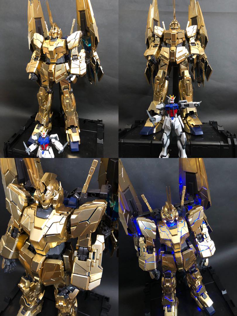 PG フェネクス+LEDユニット(海外製) 完成品 1/60 ガンプラ