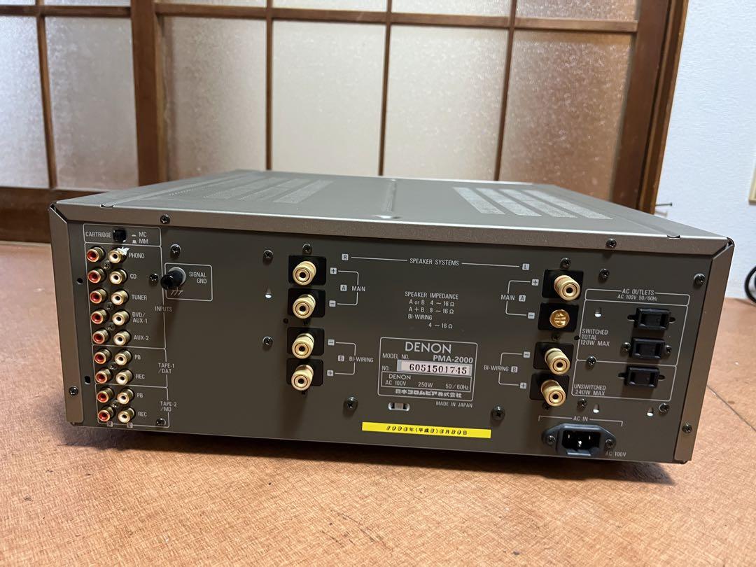 DENON PMA 2000アンプ