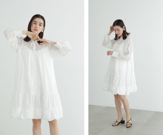 ☆☆レースバルーンワンピース JILLSTUART