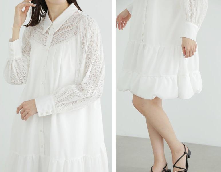 ☆☆レースバルーンワンピース JILLSTUART