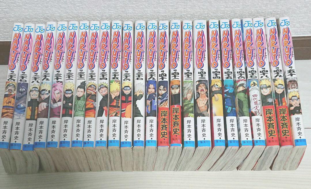 メーカー直送 少年漫画 Naruto １ ５０巻 Canterbury Nl