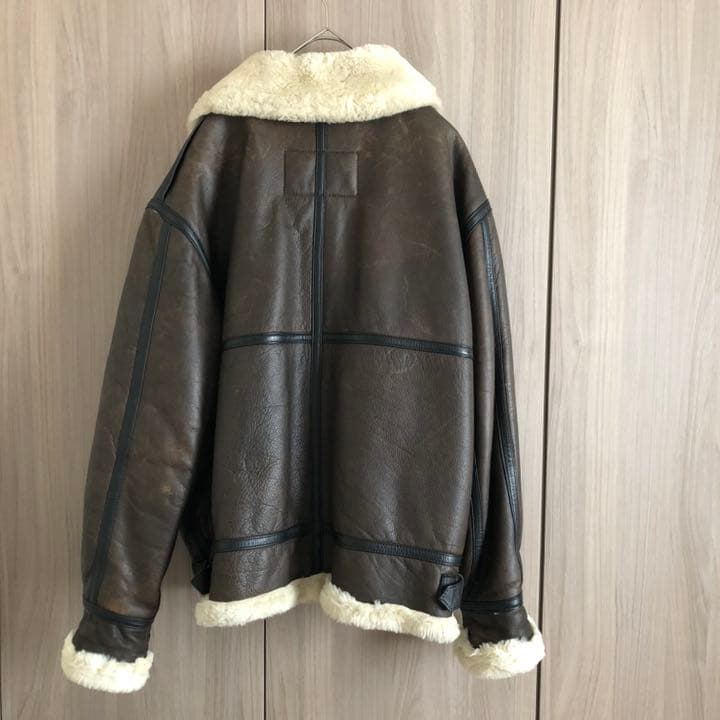 GUESS ゲス　B-3 フライトジャケット　本革