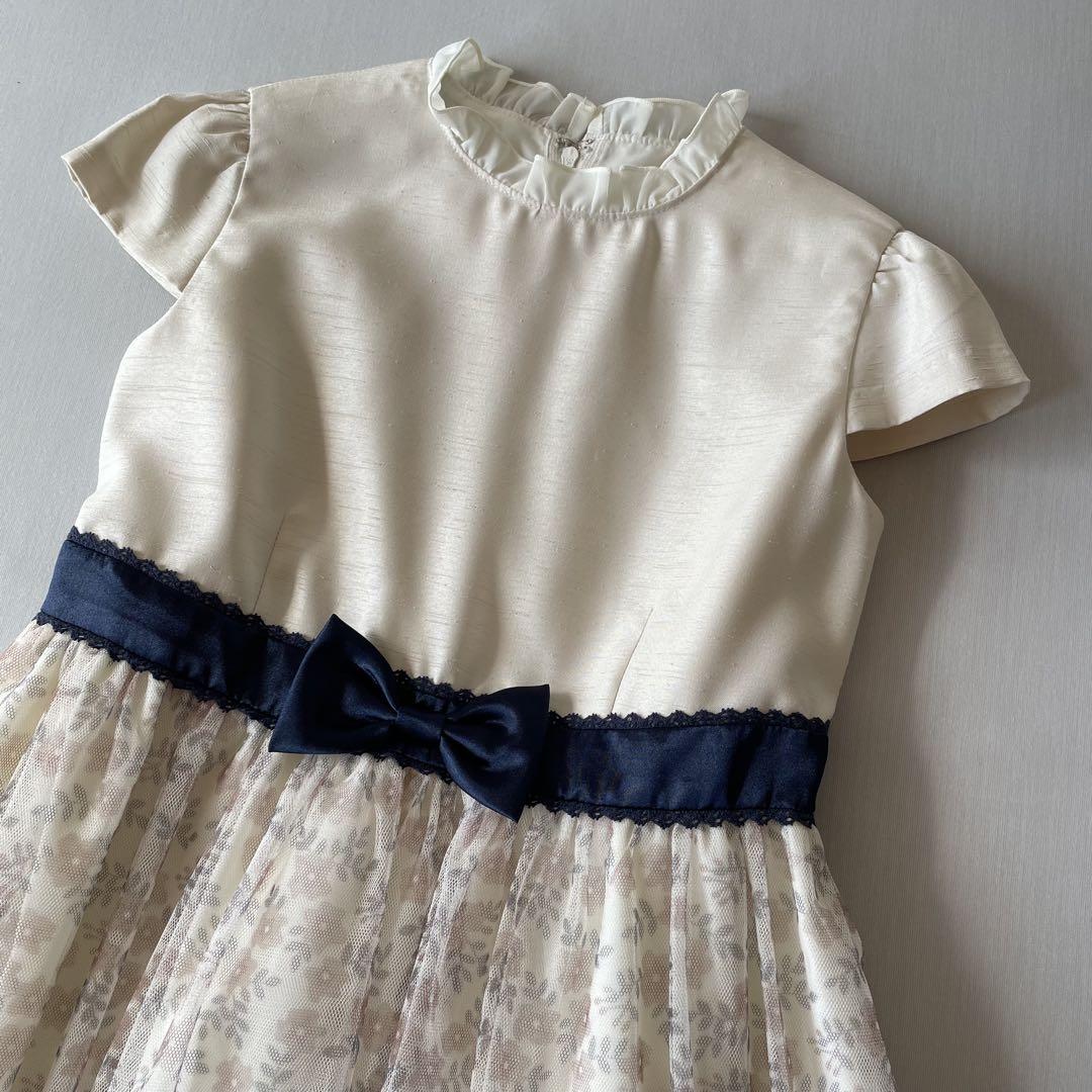 ELLE en noir チュール フォーマルワンピース130 入学式