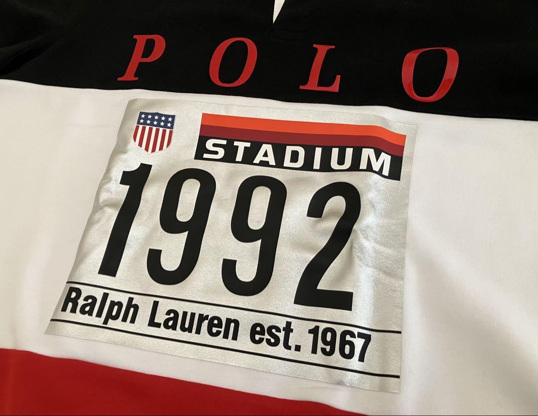 タグ付新品未使用品 POLO 1992 STADIUM ラガーシャツ タグ付新品未使用品 POLO 1992 STADIUM ラガーシャツ