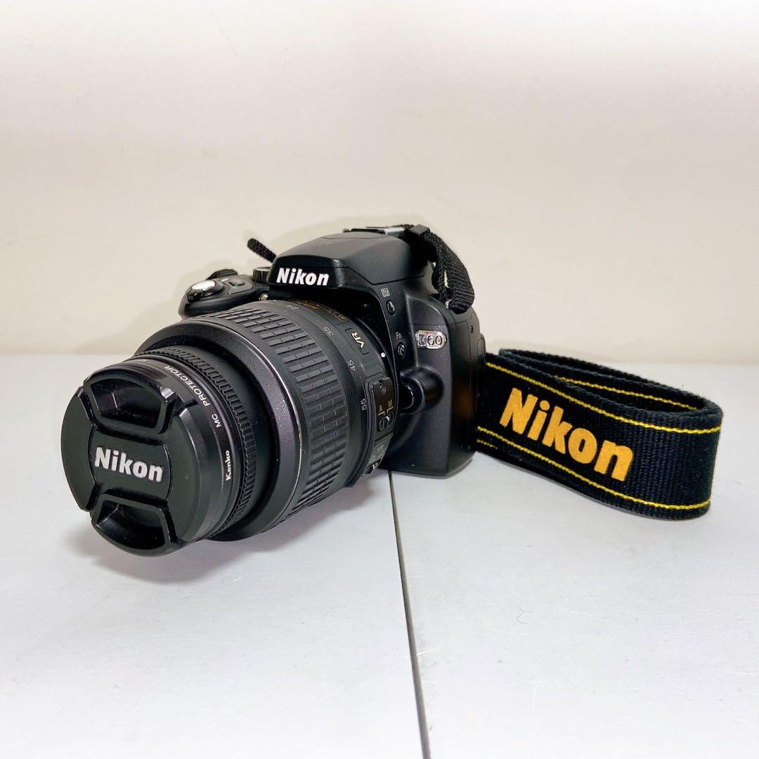 Nikon 一眼レフ D60 NIKKOR 18-55mm レンズ 本体 Nikon 一眼レフ D60 NIKKOR 18-55mm レンズ 本体