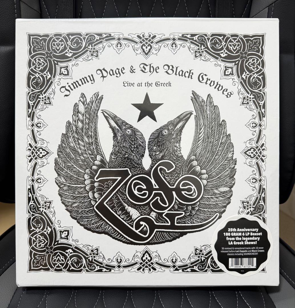 限定6LPボックス Jimmy Page & The Black Crowes