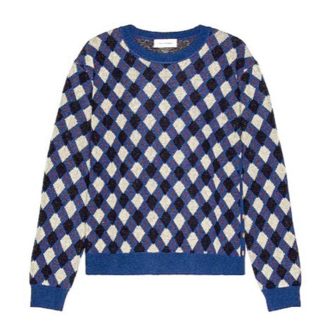 wales bonner アーガイルニット