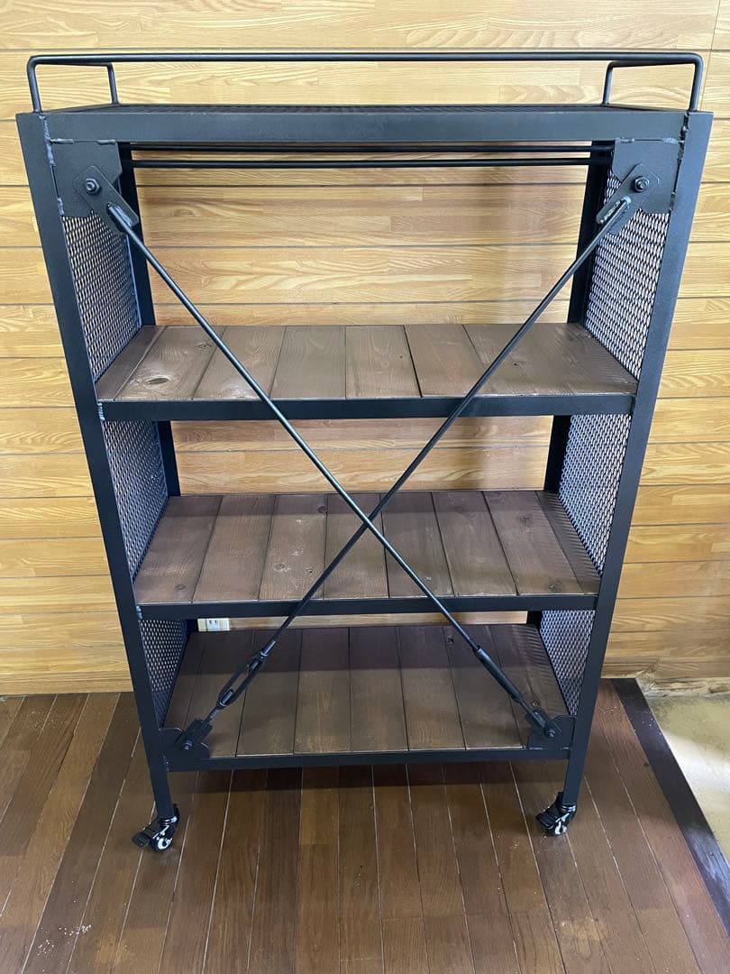 4段棚アイアン家具 アイアンラック 植物棚 コレクション棚 多目的棚 4段棚アイアン家具 アイアンラック 植物棚 コレクション棚 多目的棚