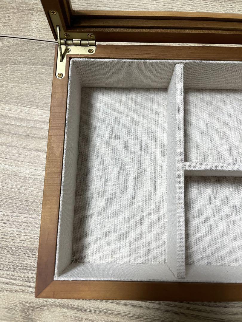 【中古】ZARAHOME ウッドジュエリーボックス