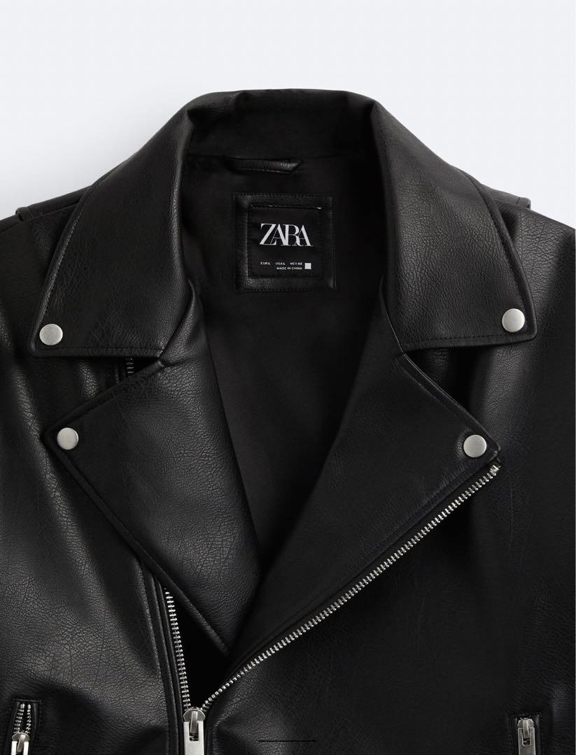 全国宅配無料 新品未使用】ZARA ライダースジャケット - メルカリ ジャケット・アウター