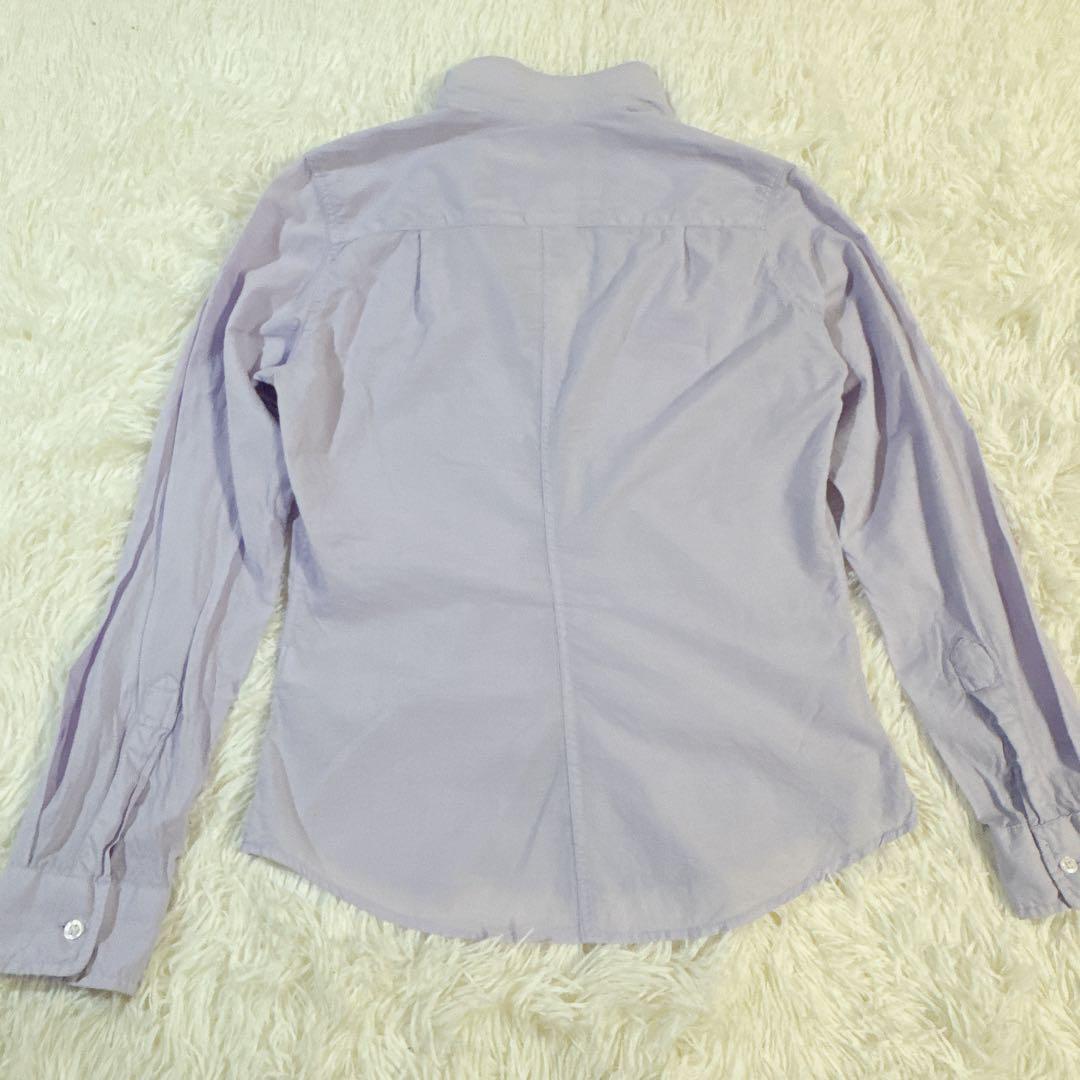 美品 フランク＆アイリーン BARRY バリー スキッパーシャツ M シワ加工 美品✨フランクアンドアイリーン BARRY スキッパーシャツ シワ