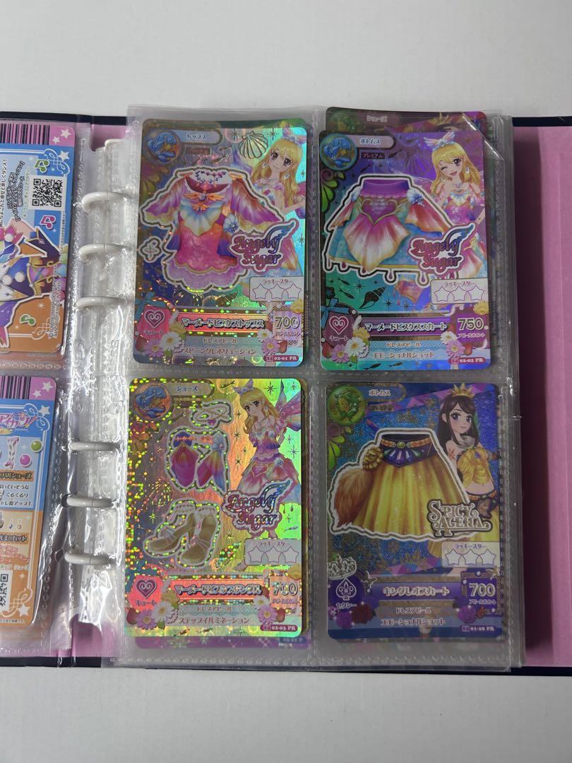 アイカツカード+バインダーまとめ売り 140枚ほど