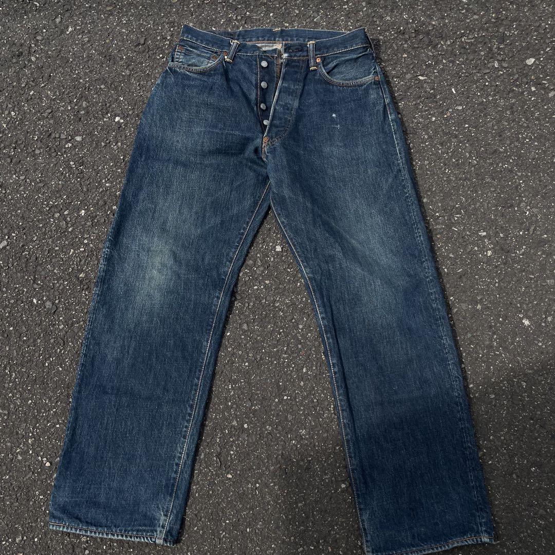 【大人気❗️】EVISU ビッグカモメNO.2 LOT2001 33×35 大黒